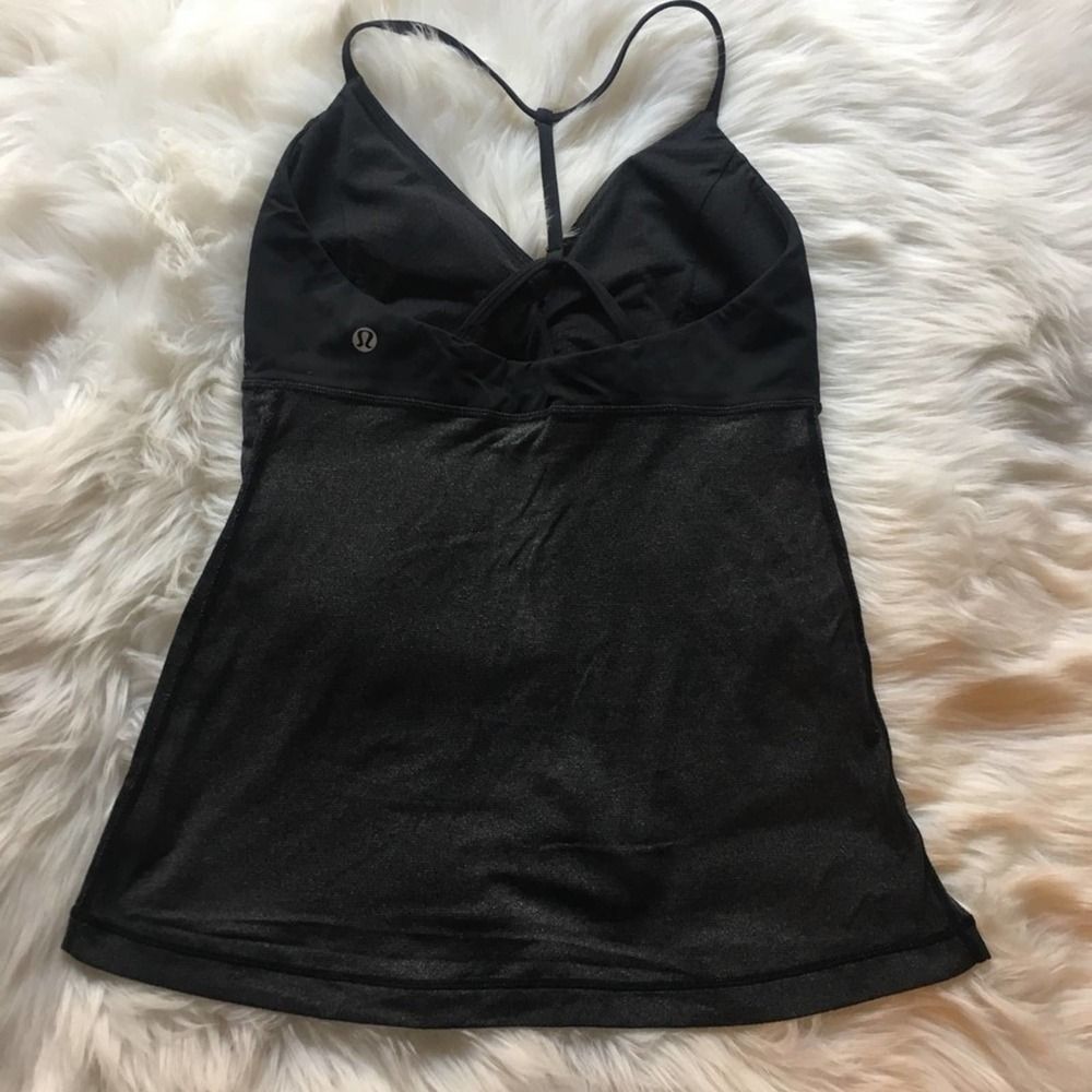 Lululemon spaghetti strap tank Sz 6 vguc